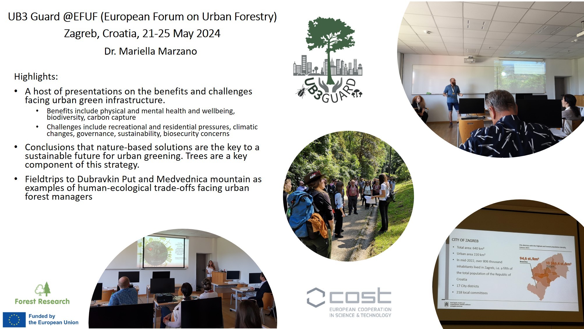 The benefits and challenges facing urban green infrastructure